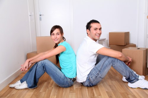 Office relocation and commercial moving with van-based support