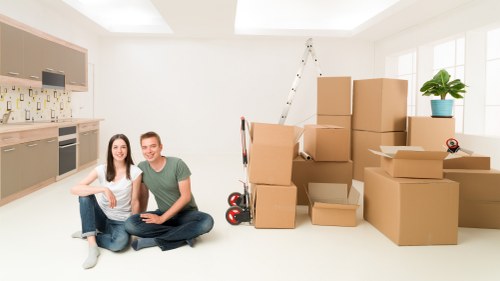 Preparing household items for a man and van booking in Shepherds Bush