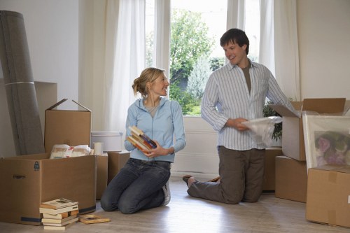 Local moving van helping with a flat move in Shepherds Bush